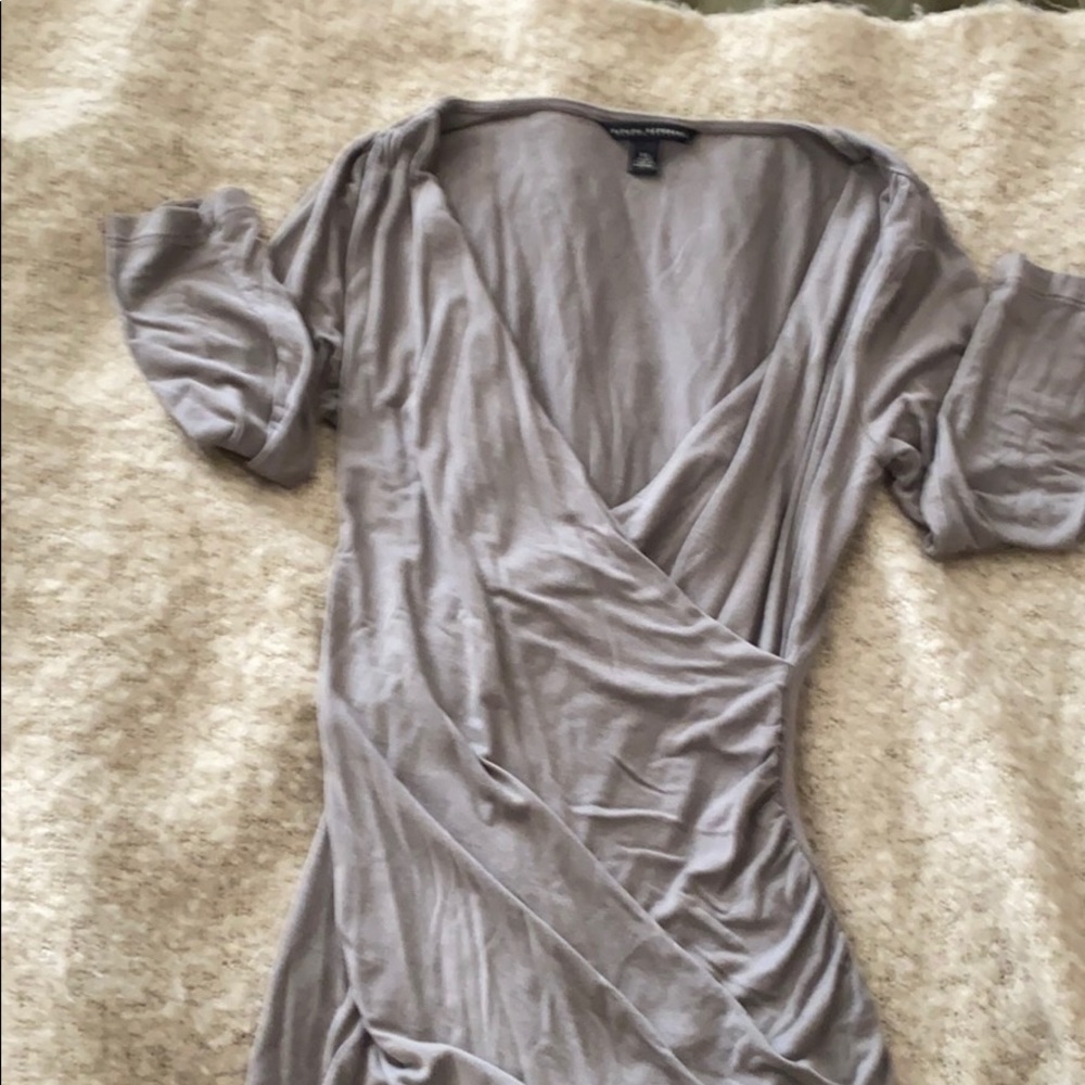 Wrap front top, Banana Republic, never been worn